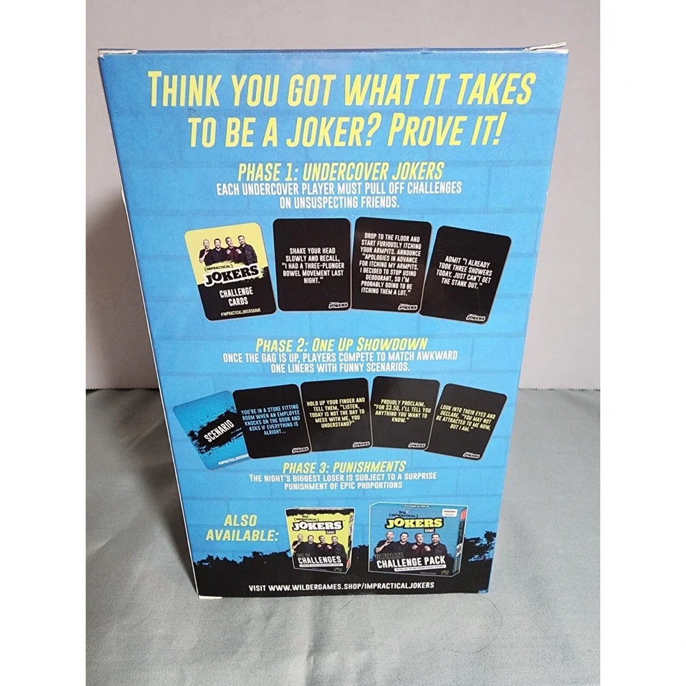 Tru Tv‎ Impractical Jokers Card Game NIP